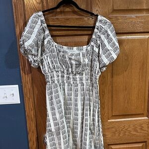 Anthropologie Maeve Puff Sleeve Dress